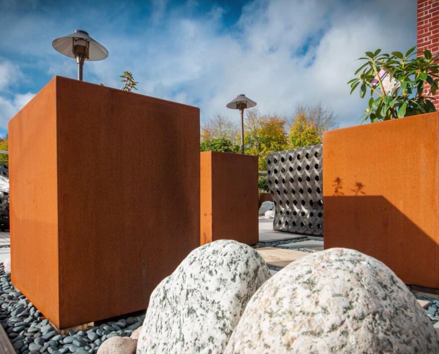 宁乡锈钢板花箱