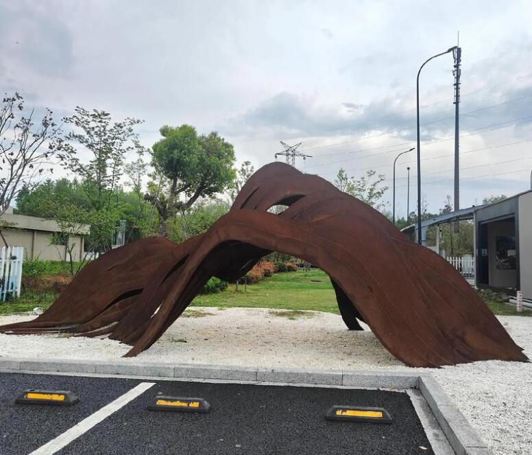 宁乡耐候钢板造型